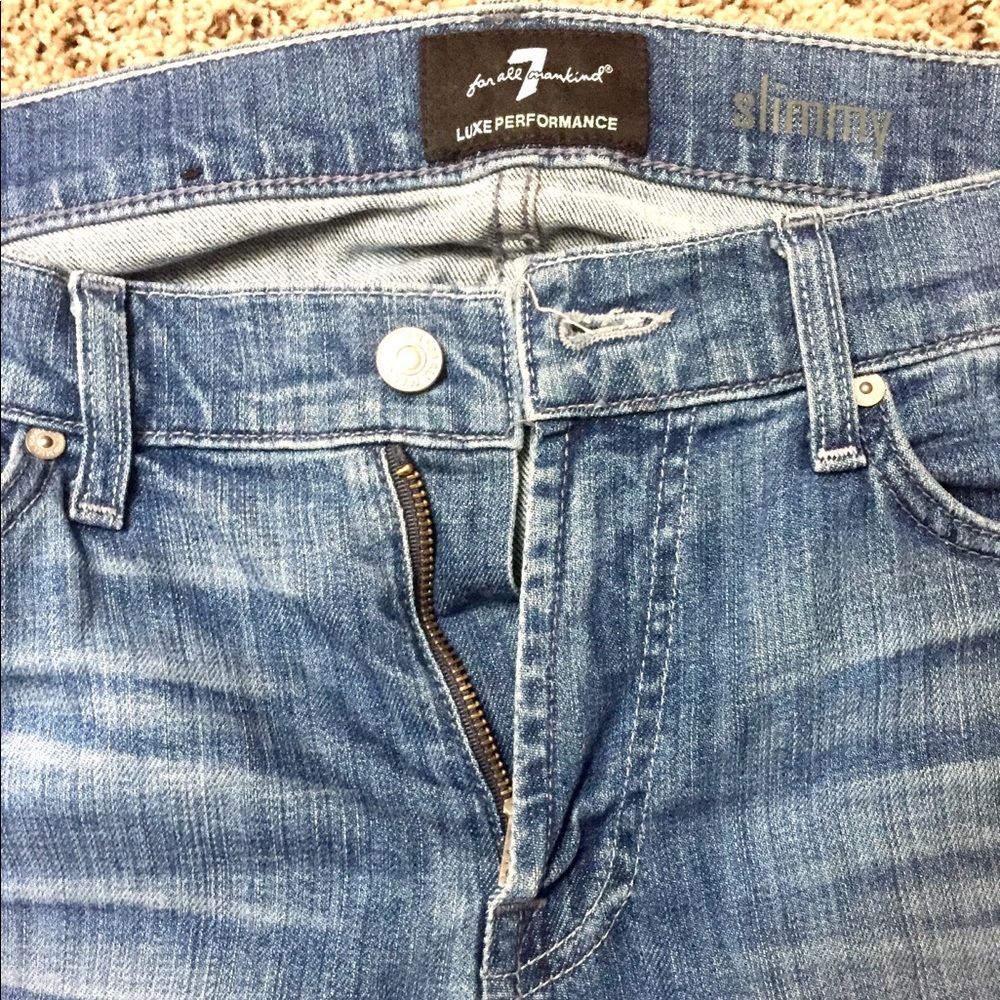 7 for all mankind men’s jeans size 32, like new
